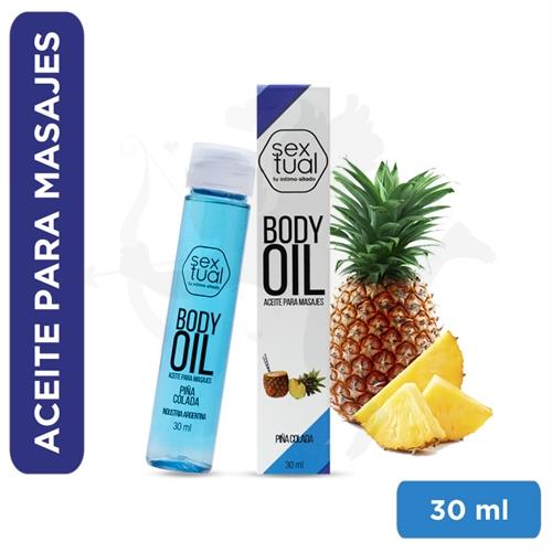 Aceite corporal sabor piña colada 30ml